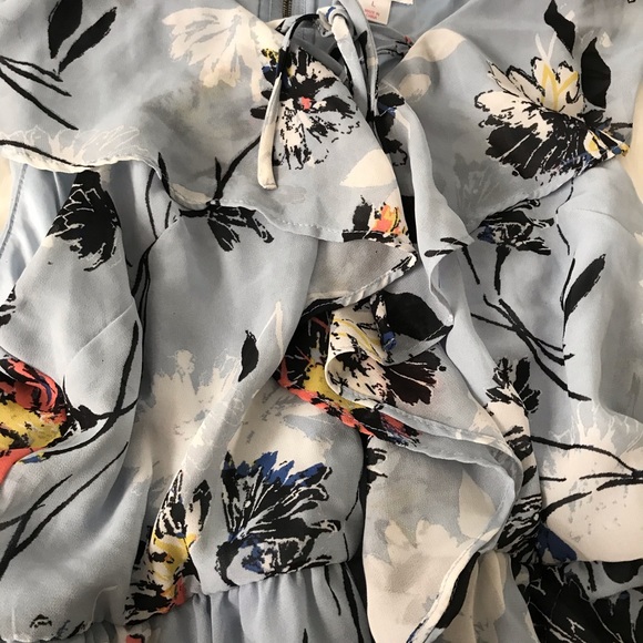 Light blue floral dress - Picture 4 of 4